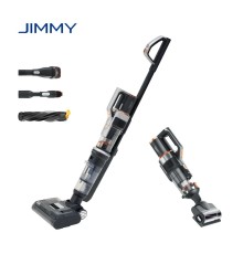 Пылесос вертикальный с функцией влажной уборки Jimmy Cordless Vacuum&Washer HW10 Pro Grey+Golden с адаптером модели ZD24W342060EU (Мятая упаковка)