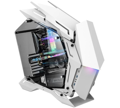 Корпус без блока питания/ Case JONSBO MOD-3, Full-Tower, TG, no fans, 2xUSB-A 3.0, EATX, ATX, mATX, mITX White Корпус без блока питания/ Case JONSBO MOD-3, Full-Tower, TG, no fans, 2xUSB-A 3.0, EATX, ATX, mATX, mITX White