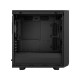 Корпус ПК без блока питания/ Case Fractal Design Meshify 2 Mini TG Dark Tint, Mini-Tower, 1x120mm + 1x140mm, 2xUSB-A 3.2 + 1xUSB 3.2 Type-C mATX, mITX, mDTX Black
