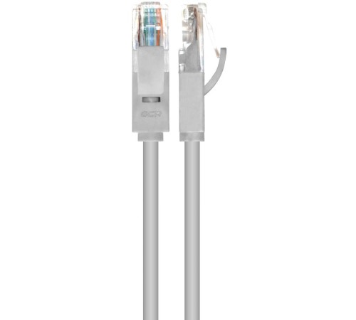 Greenconnect Патч-корд прямой 0.15m, UTP кат.5e, серый, позолоченные контакты, 24 AWG, литой, GCR-LNC03-0.15m, ethernet high speed 1 Гбит/с, RJ45, T568B Greenconnect Патч-корд прямой 0.15m, UTP кат.5e, серый, позолоченные контакты, 24 AWG, литой, GCR-LNC03-0.15m, ethernet high speed 1 Гбит/с, RJ45, T568B