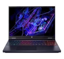Ноутбук/ ACER Predator Helios Neo 16 PHN16-72-72NX 16"(2560x1600 (матовый) IPS)/Intel Core i7 14700HX(2.1Ghz)/16384Mb/1024PCISSDGb/noDVD/Ext:nVidia GeForce RTX4060(8192Mb)/Cam/BT/WiFi/65WHr/war 1y/2.4kg/Black/Win11Home
