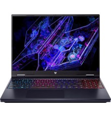 Ноутбук/ ACER Predator Helios Neo 16 PHN16-72-72NX 16"(2560x1600 (матовый) IPS)/Intel Core i7 14700HX(2.1Ghz)/16384Mb/1024PCISSDGb/noDVD/Ext:nVidia GeForce RTX4060(8192Mb)/Cam/BT/WiFi/65WHr/war 1y/2.4kg/Black/Win11Home