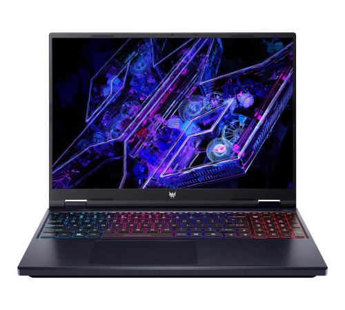 Ноутбук/ ACER Predator Helios Neo 16 PHN16-72-72NX 16"(2560x1600 (матовый) IPS)/Intel Core i7 14700HX(2.1Ghz)/16384Mb/1024PCISSDGb/noDVD/Ext:nVidia GeForce RTX4060(8192Mb)/Cam/BT/WiFi/65WHr/war 1y/2.4kg/Black/Win11Home Ноутбук/ ACER Predator Helios Neo 16 PHN16-72-72NX 16"(2560x1600 (матовый) IPS)/Intel Core i7 14700HX(2.1Ghz)/16384Mb/1024PCISSDGb/noDVD/Ext:nVidia GeForce RTX4060(8192Mb)/Cam/BT/WiFi/65WHr/war 1y/2.4kg/Black/Win11Home