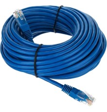 Патчкорд/ Патчкорд литой "Telecom" UTP кат.5е 15,0м синий