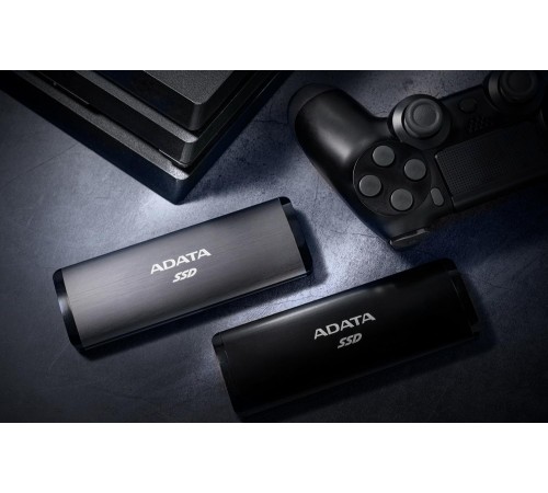 Твердотельный накопитель/ ADATA External SSD SE760, 256GB, Type-C, USB 3.2 Gen2, R/W 1000/800 MB/s, 122x44x14mm, Black (3 года) Твердотельный накопитель/ ADATA External SSD SE760, 256GB, Type-C, USB 3.2 Gen2, R/W 1000/800 MB/s, 122x44x14mm, Black (3 года)