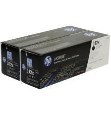 Тонер-картридж/ HP 312X Dual Pack High Yield Black Toner Cartridge