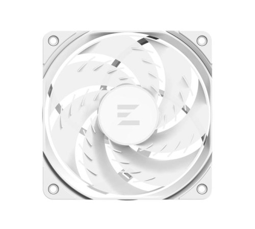 Вентилятор для корпуса ZALMAN ZM-AF120R ARGB WHITE, REVERSE, 120x120x25mm, 4-PIN PWM, 800-1500 RPM, 24,3 DBA MAX, HYDRO BEARING