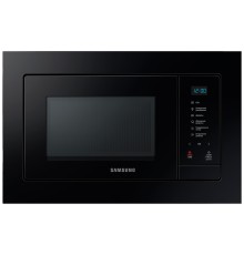 встраиваемая микроволновая печь Samsung Built-in microwave oven MQ7000A, 23 l, 489 x 275 x 346 mm, black glass