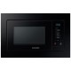 встраиваемая микроволновая печь Samsung Built-in microwave oven MQ7000A, 23 l, 489 x 275 x 346 mm, black glass