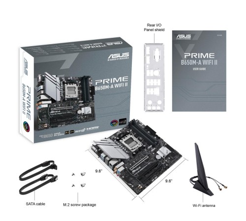 Материнская плата/ PRIME B650M-A WIFI II Материнская плата/ PRIME B650M-A WIFI II
