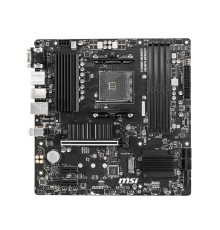 Материнская плата/ MB MSI AMD B550 sAM4, 4xDDR4(128GB), D-SUB/HDMI 2.1/DP, 1xPCIe 4.0x16, 2xPCIe 3.0, 1xLAN, 4xSATA 6Gb/s, 2xM.2, 4xUSB 3.2, 2xUSB 2.0, 1xPS/2, mATX