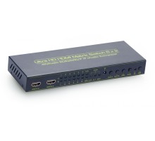 Greenconnect Переключатель HDMI 1.4, Matrix +ARC+PIP, 6 к 2 серия Greenline GL-v602