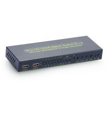 Greenconnect Переключатель HDMI 1.4, Matrix +ARC+PIP, 6 к 2 серия Greenline GL-v602