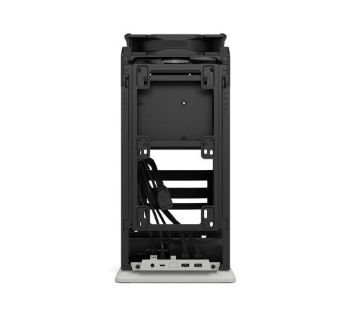 Корпус без блока питания/ Case Fractal Design Mood, Mini-Tower, 1x180mm, 2xUSB-A 3.0 + 1xUSB 3.2 Type-C, SFX PSU Support, mITX Light Gray