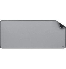 коврик для мыши Logitech Mouse Pad DESK MAT - STUDIO SERIES, 300x700mm, Mid Grey, [956-000052]
