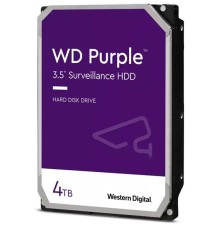 Жесткий диск Western Digital Purple HDD 3.5" SATA 4Tb, IntelliPower, 256MB buffer (DV&NVR), WD43PURZ, 1 year