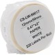 -/ Этикетки Cactus CS-LW-99017 сег.:50x12мм черный белый 220шт/рул Dymo Label Writer 450/4XL