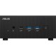 платформа для ПК/ Asus MINI PC BAREBONE Ultra-compact Intel Core i5-13500H Processor, 35W TDP, Iris Xe Graphics, 2xDDR5 SO-DIMM (Max.32GBx2), 1xM.2 2280 PCIe Gen4x4 (support 256GB-2TB), 1x2.5" SATA 6Gb/s (supports 1TB), 2xUSB 3.2 Gen2 Type-C, 3xUSB 3