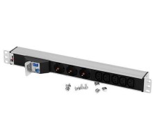 Блок розеток ЦМО Гор блок розеток Rem-32, 1х32А, авт, 3S, 5C13, 19", колодка