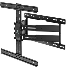 Кронштейн ONKRON/ 32-75" макс 400*600  наклон -10°/+10°, поворот ±30° Макс нагрузка 40кг, от стены 20-245мм, черный