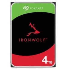 Жесткий диск Seagate IronWolf NAS HDD SATA 4Tb, 5400 rpm, 256Mb buffer, 512e/4Kn, ST4000VN006, 1 year, (аналог ST4000VN008)