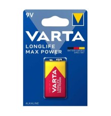 Батарейка Крона/ Батарейка Varta LONGLIFE MAX POWER (MAX TECH) Крона 6LR61 BL1 Alkaline 9V (4722) (1/10/50) (1 шт.)