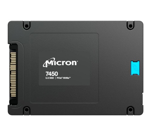 Серверные твердотельные накопители/ Micron SSD 7450 PRO, 7680GB, U.3(2.5" 15mm), NVMe, PCIe 4.0 x4, 3D TLC, R/W 6800/5600MB/s, IOPs 1 000 000/215 000, TBW 14000, DWPD 1 (12 мес.) Серверные твердотельные накопители/ Micron SSD 7450 PRO, 7680GB, U.3(2.5" 15mm), NVMe, PCIe 4.0 x4, 3D TLC, R/W 6800/5600MB/s, IOPs 1 000 000/215 000, TBW 14000, DWPD 1 (12 мес.)