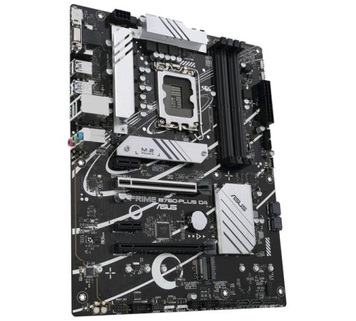 Материнская плата ASUS PRIME B760-PLUS D4, LGA1700, B760, 4*DDR4, 4*SATA, 3*M.2, 3*USB 3.2, 2*USB 2.0, Type-C, 2*PCIx16, 2*PCIx1, DP+VGA+HDMI, ATX; 90MB1CW0-M1EAY0