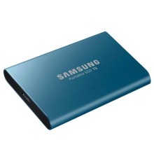 Твердотельный накопитель SSD Samsung T5 External 500Gb BLUE USB 3.1 (MU-PA500B/WW) 1year