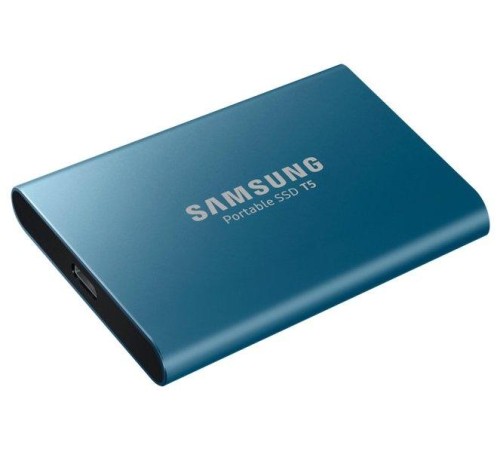 Твердотельный накопитель SSD Samsung T5 External 500Gb BLUE USB 3.1 (MU-PA500B/WW) 1year Твердотельный накопитель SSD Samsung T5 External 500Gb BLUE USB 3.1 (MU-PA500B/WW) 1year