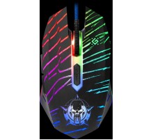 Defender Проводная игровая мышь Dark Agent GM-590L 6 кнопок,12800dpi