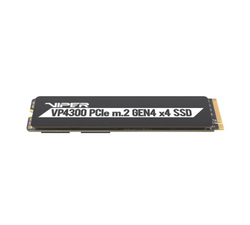 Твердотельный накопитель Patriot Viper VP4300 1TB M.2 2280 NVMe PCIe 4.0 x4 R7400/W5500 TBW 1000TB DRAM-Buffered 3D NAND TLC Твердотельный накопитель Patriot Viper VP4300 1TB M.2 2280 NVMe PCIe 4.0 x4 R7400/W5500 TBW 1000TB DRAM-Buffered 3D NAND TLC