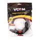 Кабель/ Кабель HDMI AM/DVI(24+1)M, 1.8м, CU, 1080P@60Hz, 2F, VCOM <CG484G-1.8M>