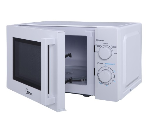 Отдельностоящая микроволновая печь Midea/ Отдельностоящая микроволновая печь Midea, объем 20 л, механическое управление, таймер, 5 уровней мощности, подсветка, размораживание, поворотный стол, цвет белый Отдельностоящая микроволновая печь Midea/ Отдельностоящая микроволновая печь Midea, объем 20 л, механическое управление, таймер, 5 уровней мощности, подсветка, размораживание, поворотный стол, цвет белый