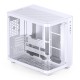Корпус без блока питания/ Case JONSBO TK-3 White, Midi-Tower, TG, no fan, 2xUSB-A 3.2 + 1xUSB-C 3.2, ATX, mATX, mITX White