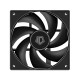 Вентилятор для корпуса ID-COOLING AF-125-K 120x120x25мм (60шт./кор, PWM, резиновые углы, черный, 500-2000об/мин)  BOX