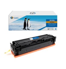 Картридж Cartridge G&G 205A для HP CLJ M154A/M154NW,M180/180N/M181/M181FW с чипом 900 стр. голубой аналог CF531A  гарантия 36 мес.