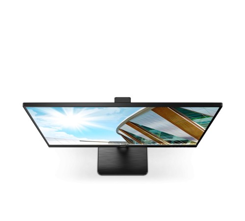 Монитор LCD 23.8'' 16:9 1920х1080(FHD) VA, 75 Hz, 300 cd/m2, 3000:1, 50М:1, 4ms, VGA, DVI, HDMI, DP, USB-Hub, Height adj, Pivot, Tilt, Swivel, Speakers, Black (Вскрытая упаковка)