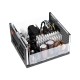 Блок питания ПК/ Power Supply PCCooler, 1200W 80+ Gold (ATX, 3.1, Full modular, 1x24(20+4)pin 610mm, 2xCPU 8(4+4)pin 700mm,  3xPCIe*2 8(6+2)pin 750mm, 1x12V(2x6) 12+4pin 500mm, 2xSATA*3+MOLEX4pin*1 450+120+120+150mm , Active, 135x135mm, 160x150x86mm, APFC