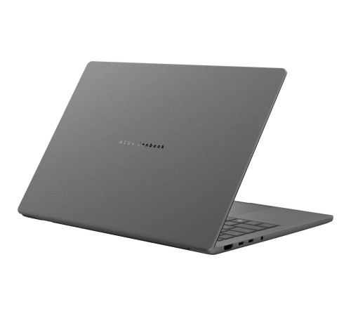 Ноутбук/ ASUS UX3407QA-QD267W 14"(1920x1200 OLED)/Qualcomm Snapdragon X X1-26-100(2.98Ghz)/16384Mb/512PCISSDGb/noDVD/Cam/BT/WiFi/70WHr/war 1y/0.98kg/Iceland Gray/Win11Home
