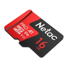 Носитель информации Netac P500 Extreme PRO 16GB MicroSDHC V10/U1/C10 up to 100MB/s, retail pack card only