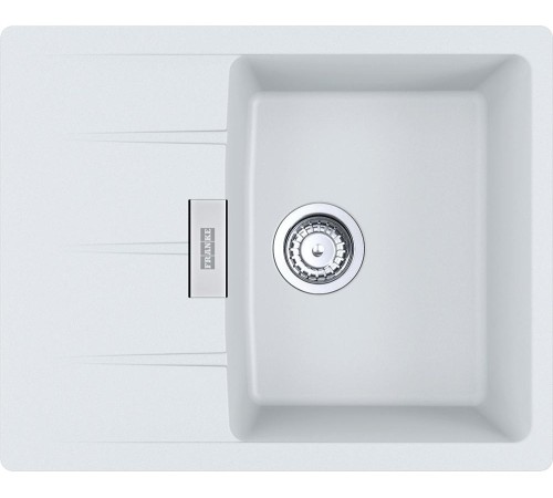 Мойки Franke/ Best, Centro, Мойка CNG 611/211-62, Fragranite+, на столешницу, белый Мойки Franke/ Best, Centro, Мойка CNG 611/211-62, Fragranite+, на столешницу, белый