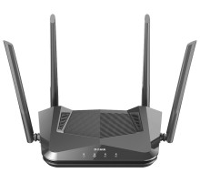 Маршрутизатор/ DIR-X1530 AX1500 Wi-Fi 6 Router, 1000Base-T WAN, 3x1000Base-T LAN, 4x5dBi external antennas