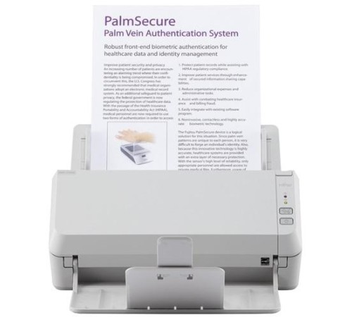 Сканер Ricoh scanner SP-1130N (Офисный сканер, 30 стр/мин, 60 изобр/мин, А4, двустороннее устройство АПД, USB 3.2, Gigabit Ethernet, светодиодная подсветка) аналог Fujitsu SP-1130N