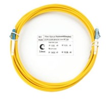 Шнур оптический Cabeus FOP(s)-9-LC-LC-10m Шнур оптический simplex LC-LC 9/125 sm 10м LSZH