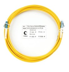 Шнур оптический Cabeus FOP(s)-9-LC-LC-10m Шнур оптический simplex LC-LC 9/125 sm 10м LSZH