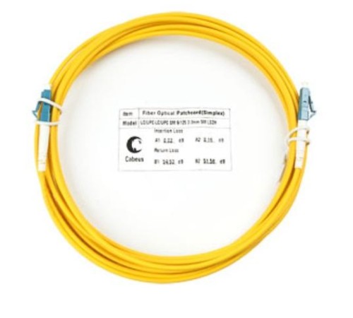 Шнур оптический Cabeus FOP(s)-9-LC-LC-10m Шнур оптический simplex LC-LC 9/125 sm 10м LSZH Шнур оптический Cabeus FOP(s)-9-LC-LC-10m Шнур оптический simplex LC-LC 9/125 sm 10м LSZH
