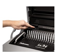 Переплетчик Fellowes GALAXY на пластиковую пружину, сшивает до 500 лст., перфорирует 28 лст. Переплетчик Fellowes GALAXY