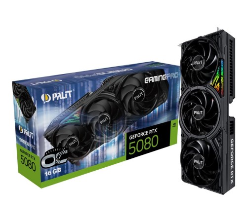 Видеокарта/ RTX5080 16GB PA-RTX5080 GAMINGPRO OC 16GB PALIT