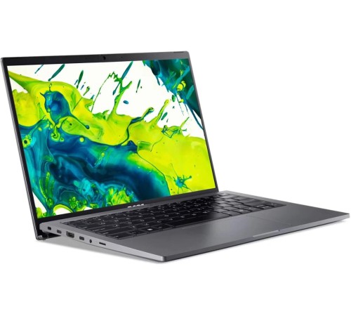 Ноутбук/ ACER Aspire Go 14 AG14-71M-59G4 14"(1920x1200 (матовый) IPS)/Intel Core Ultra 5 125H(1.2Ghz)/16384Mb/512PCISSDGb/noDVD/Int:UMA/Cam/BT/WiFi/50WHr/war 1y/1.5kg/Iron/NoOS
